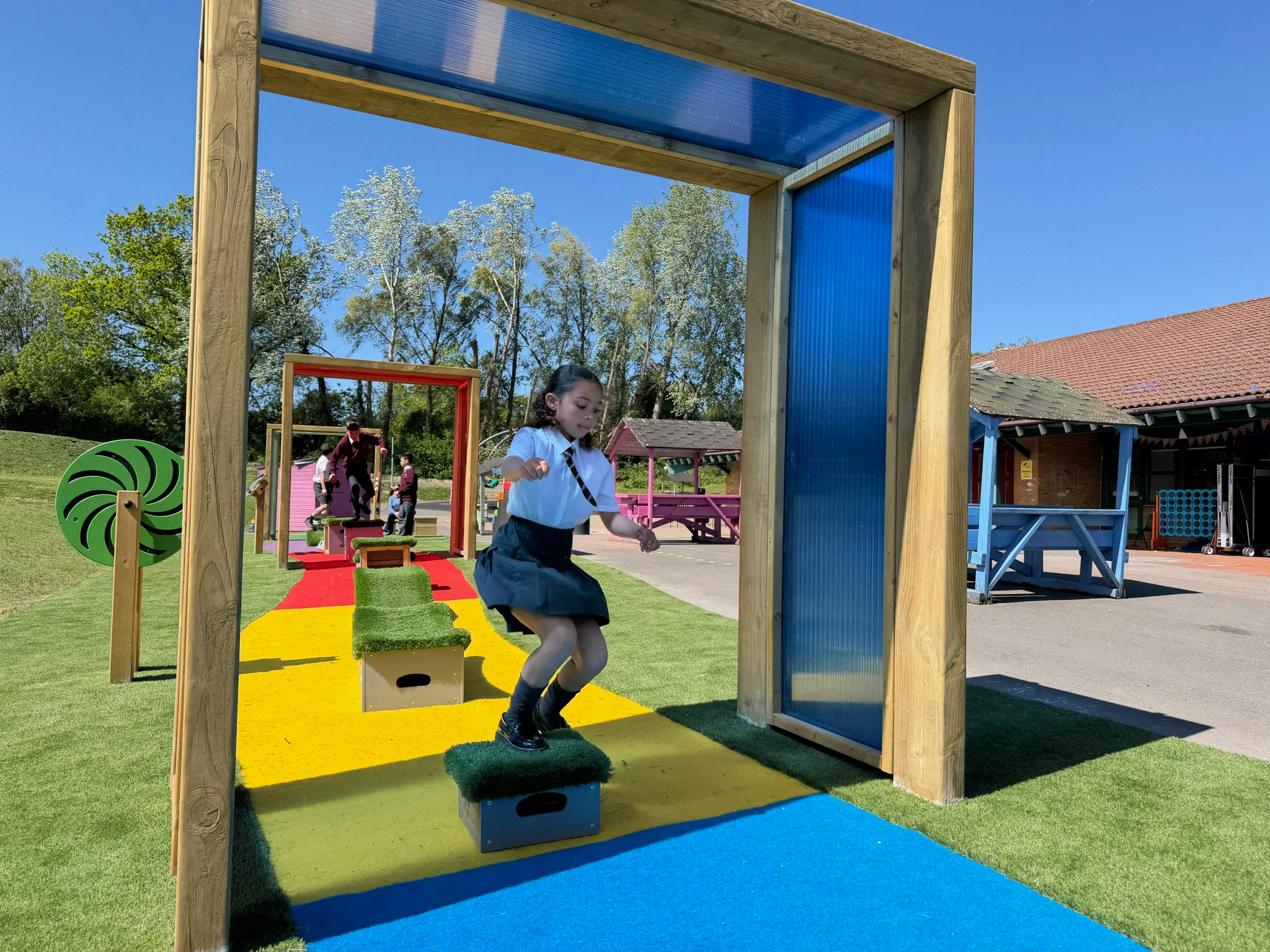 Cranborne School Playground Design - Sensory development
