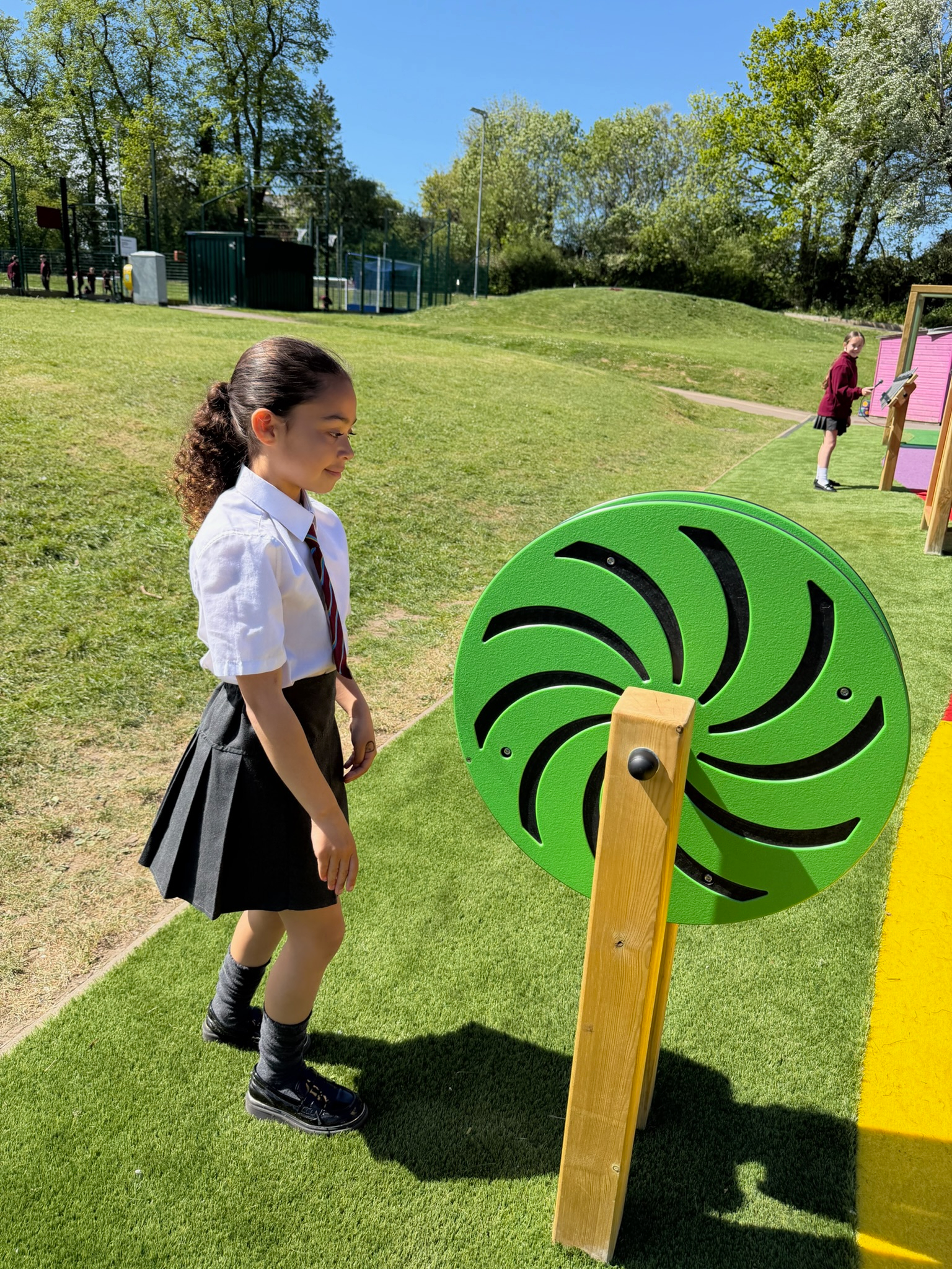 Cranborne School Playground Design - Sensory development