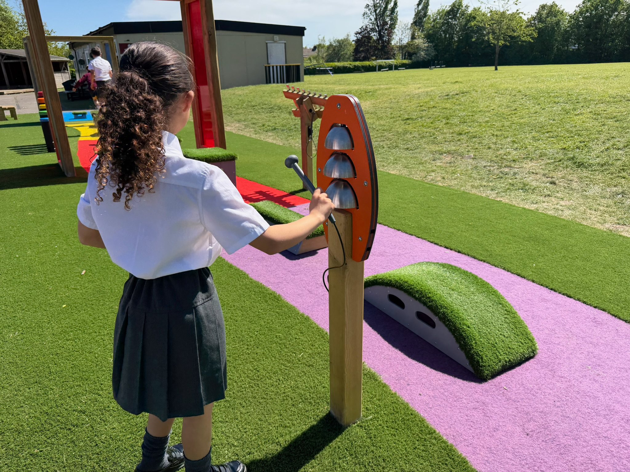 Cranborne School Playground Design - Sensory development