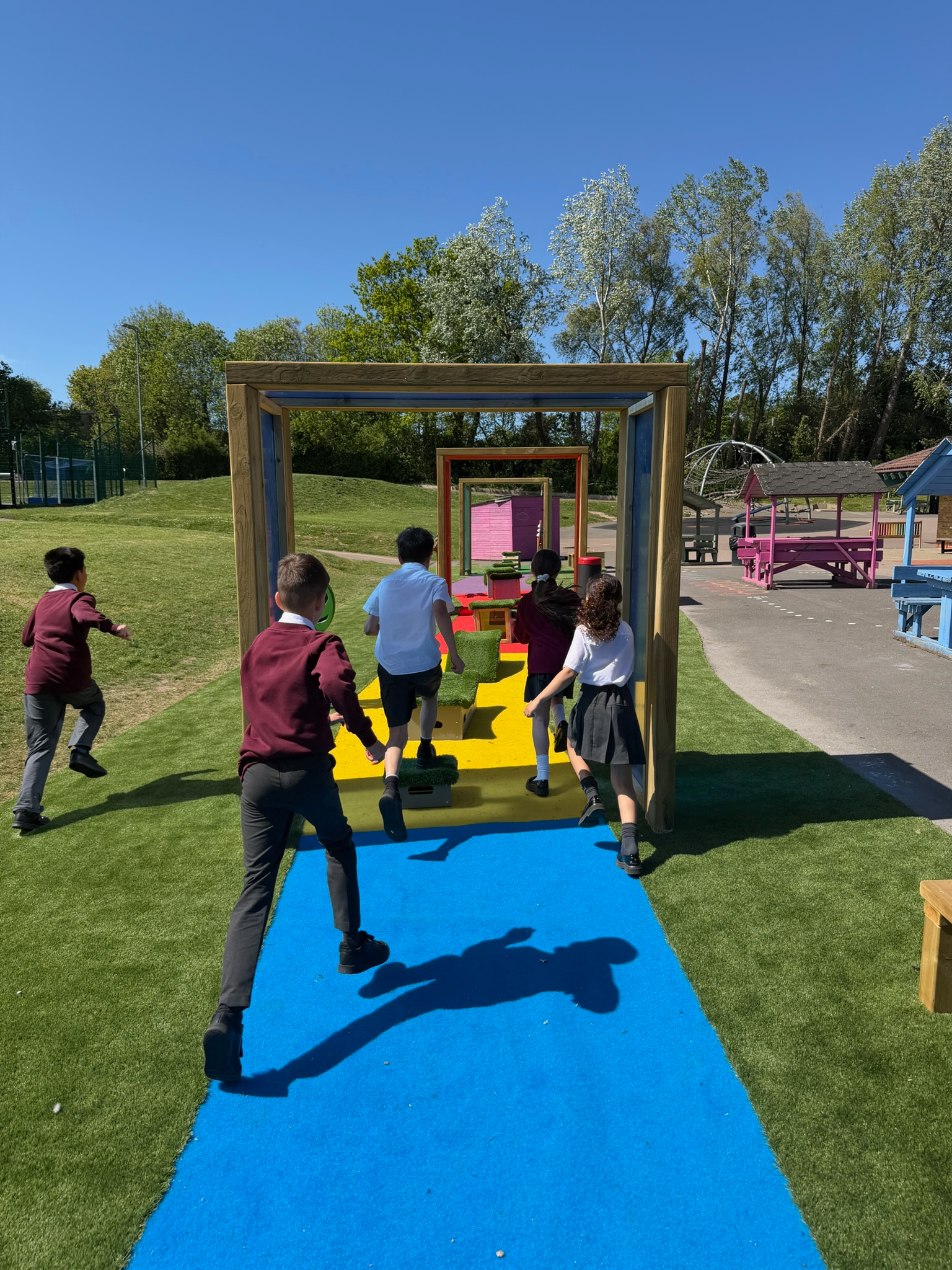 Cranborne School Playground Design - Sensory development