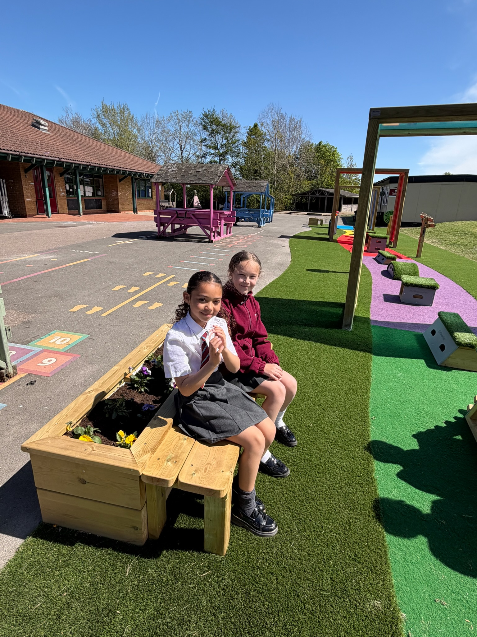 Cranborne School Playground Design - Sensory development