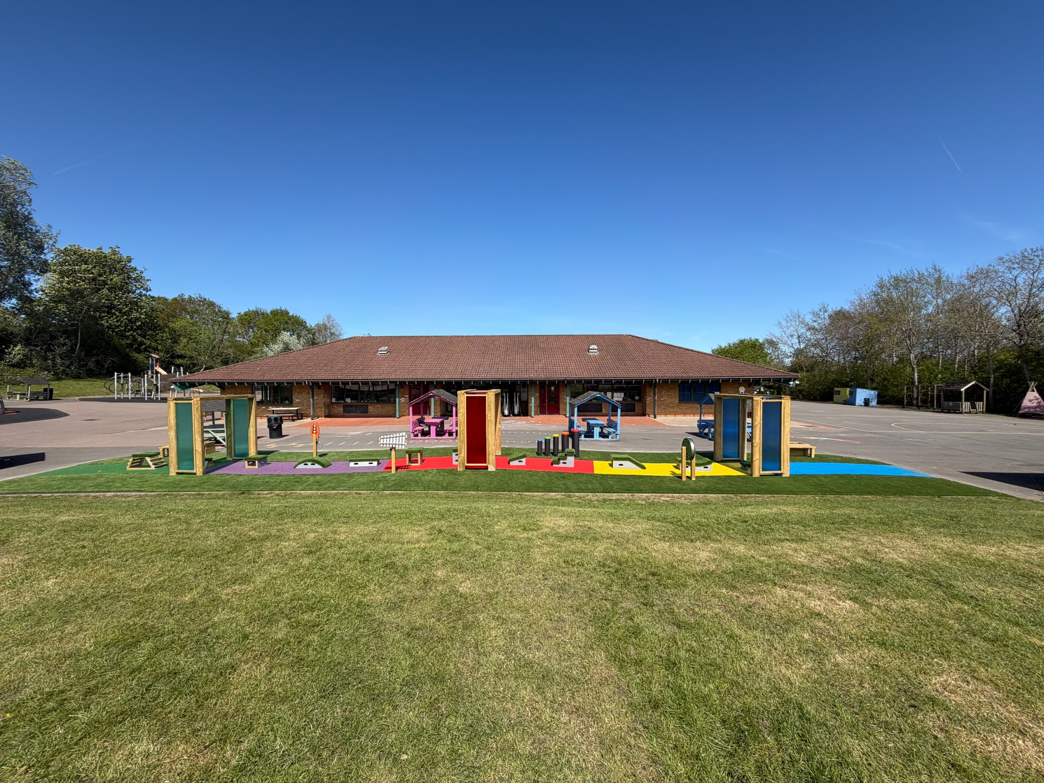 Cranborne School Playground Design - Sensory development