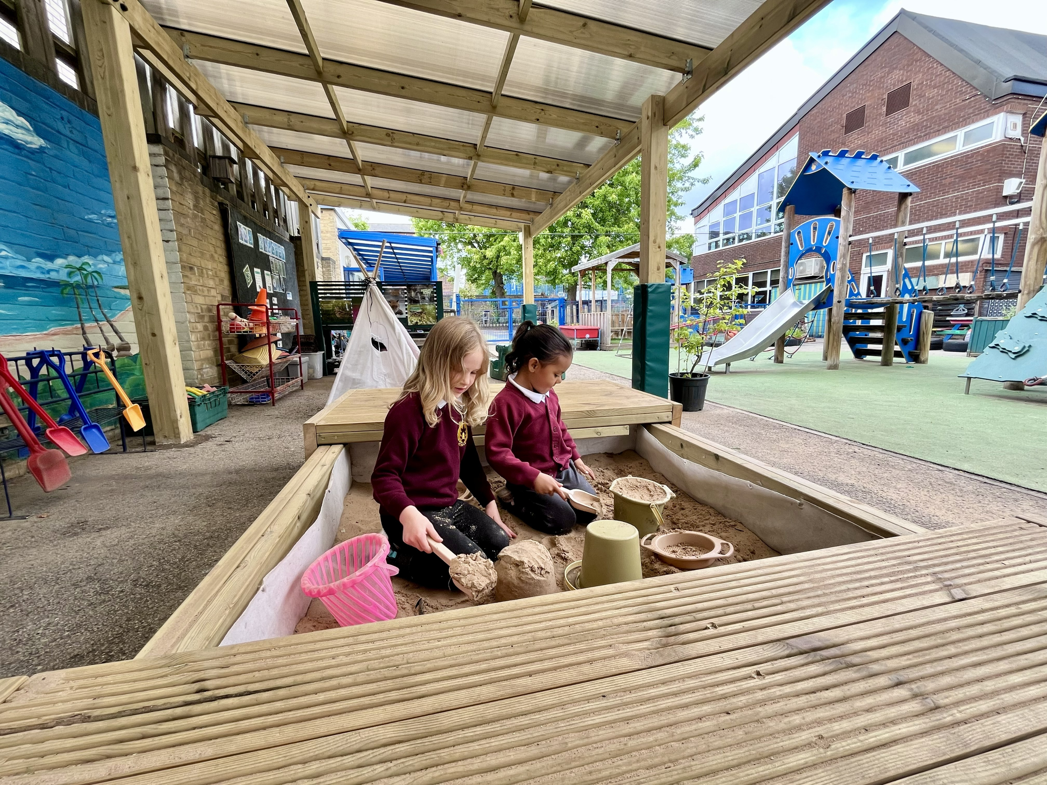 Dalmain School sandpit