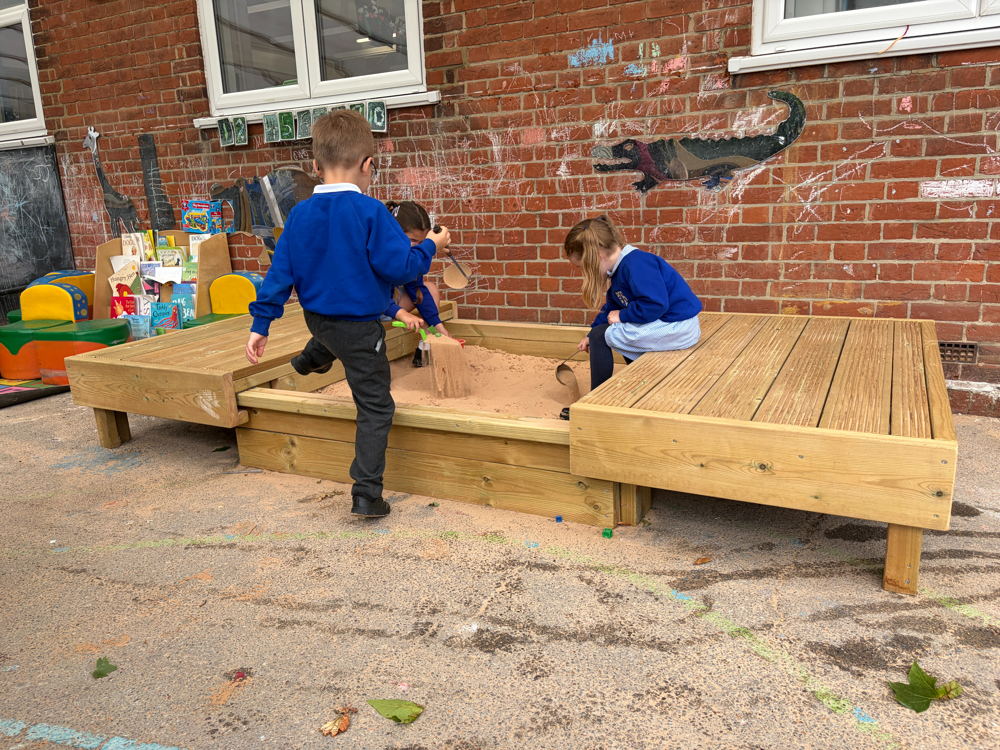 Sand Pit: Imaginative Play at St Thomas' Catholic Primary