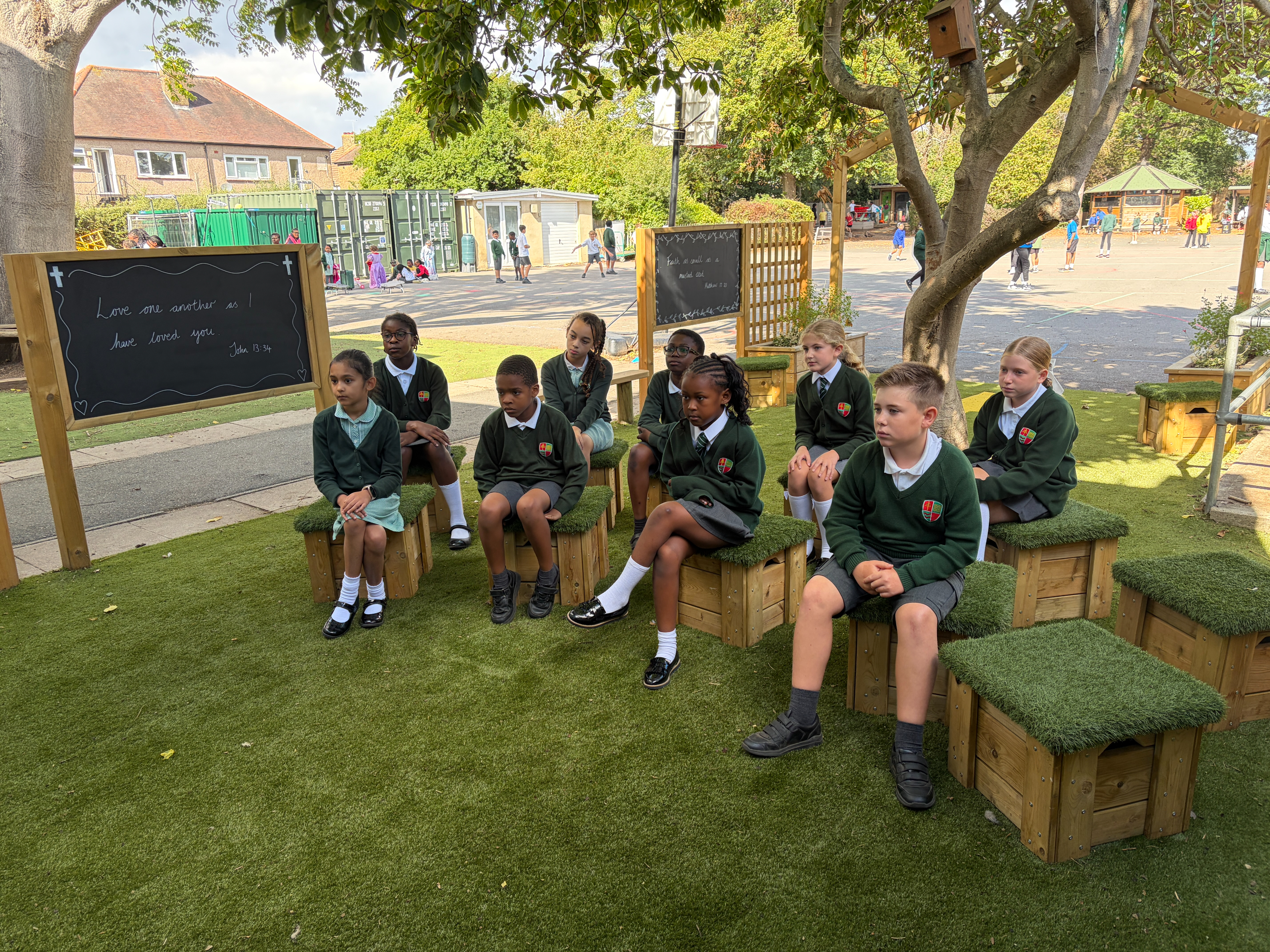 St Thomas More Bexleyheath Prayer garden