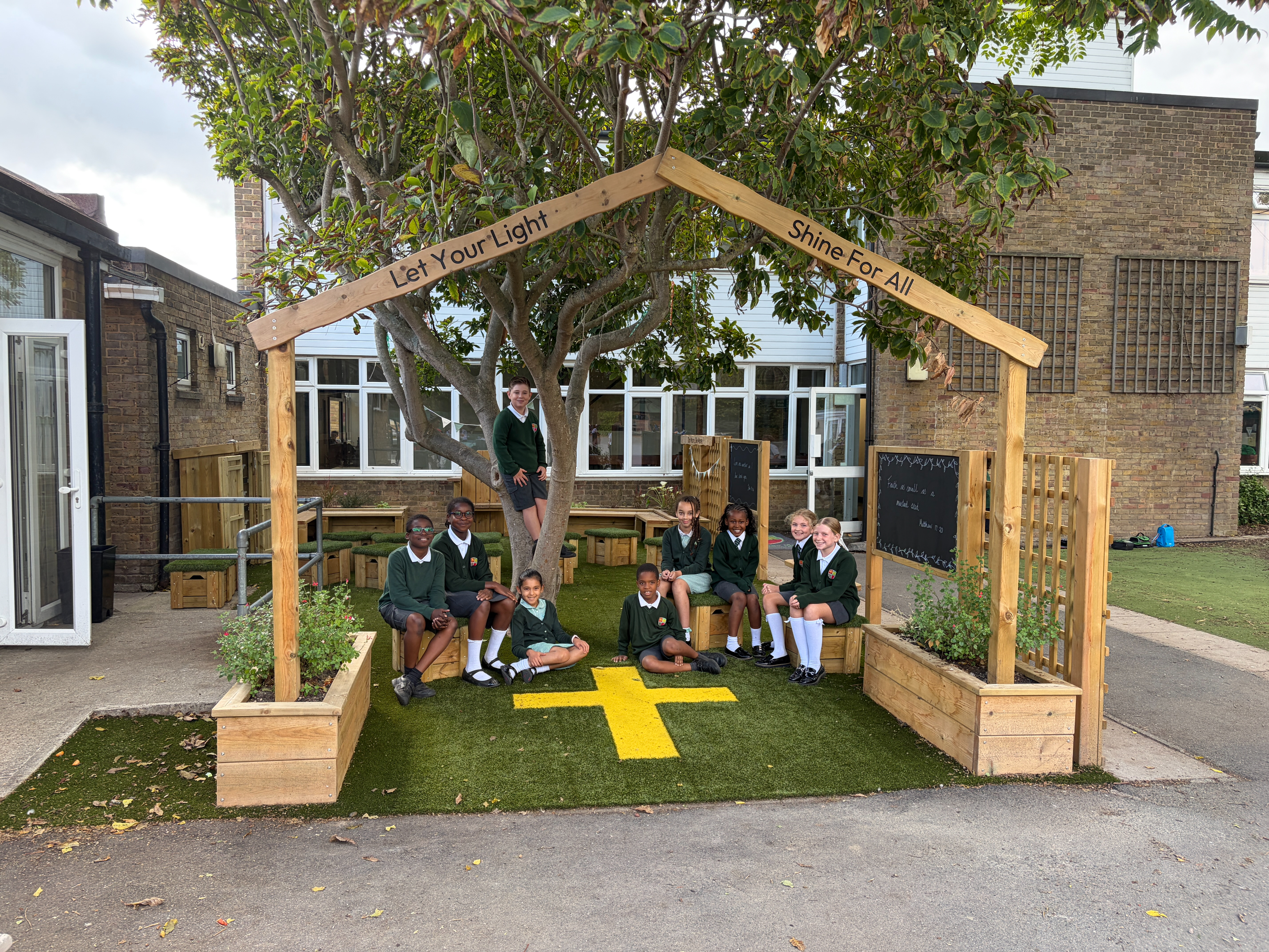 St Thomas More Bexleyheath Prayer garden
