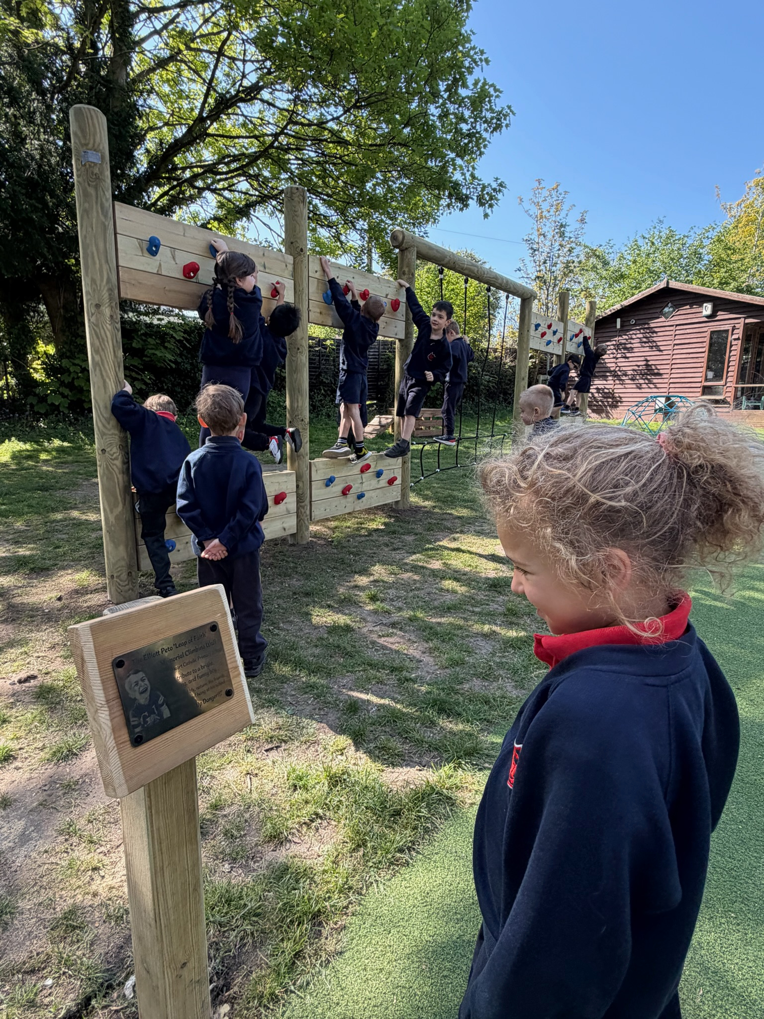 Sacred Heart memorial trim trail