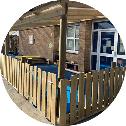 Canopy and fencing