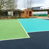 Wetpour