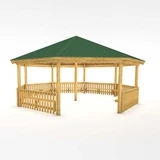 7.5m Gazebo without decked base