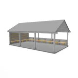 Gable End - Shelves & Benches