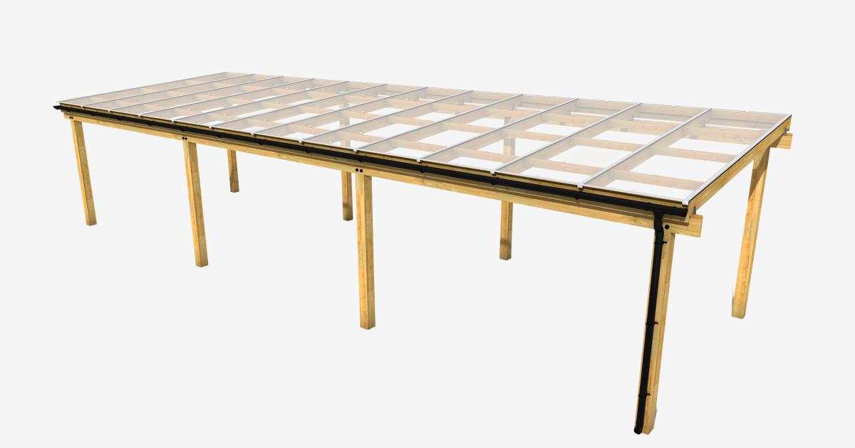 Freestanding Timber Canopy 12M x 4M | Phoenix Play